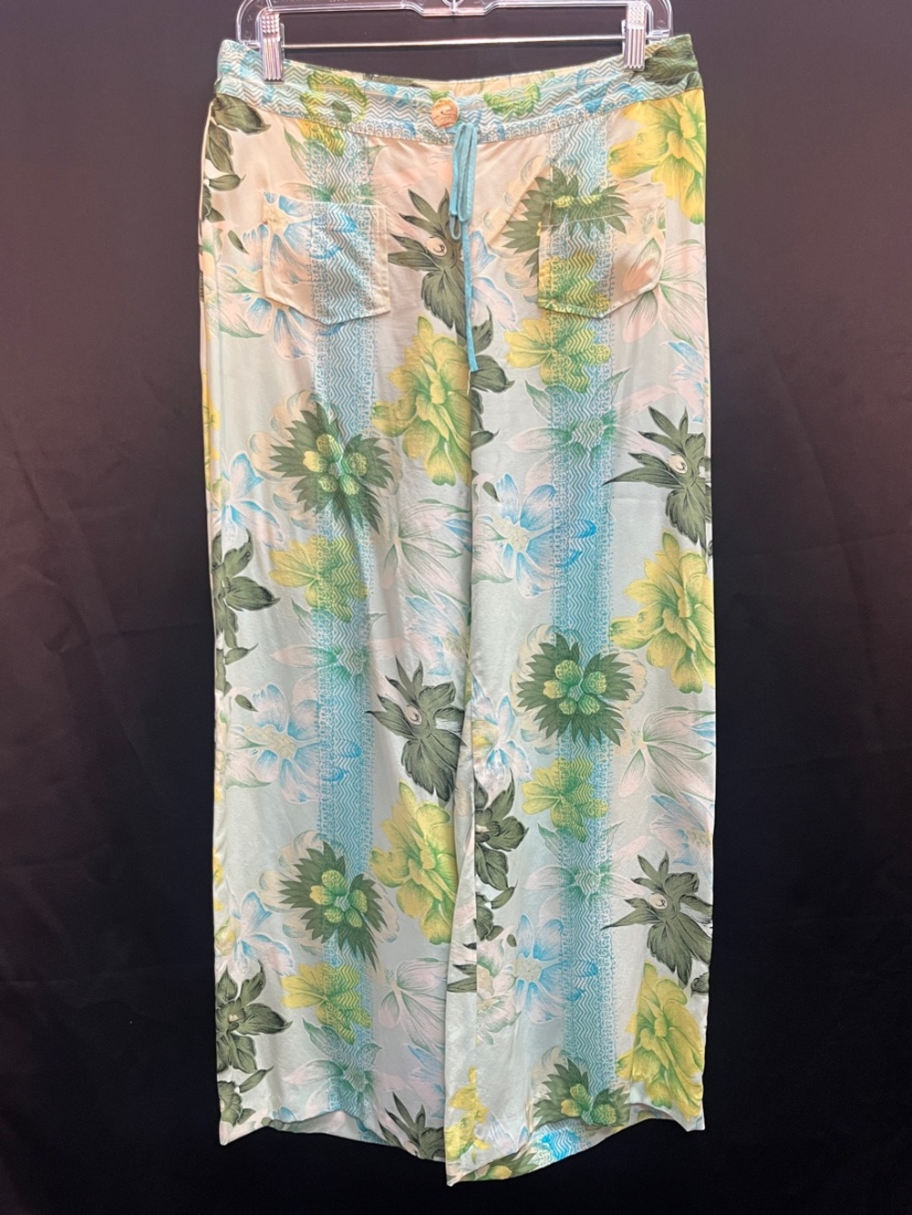💚💙✨ Plenty Green & Blue Vintage Resort Pants | Summertime Vacation Vibes 🌴☀️